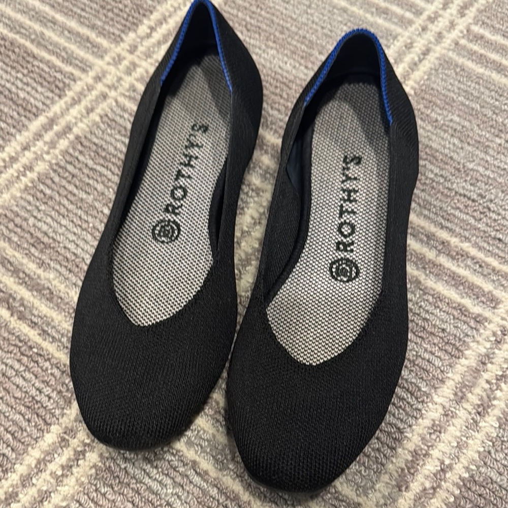 Rothy's Black Flats - Picture 3 of 9